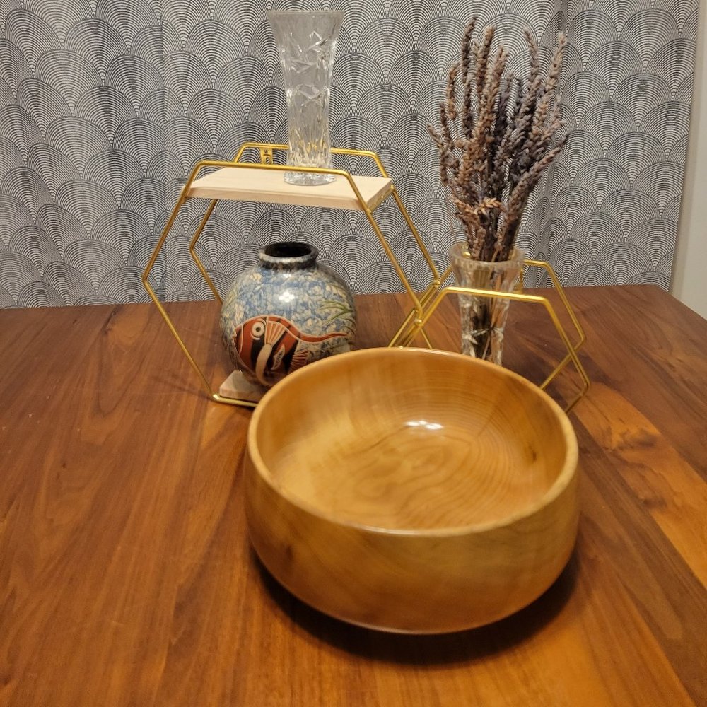 Vintage Oregon Myrtlewood Bowl